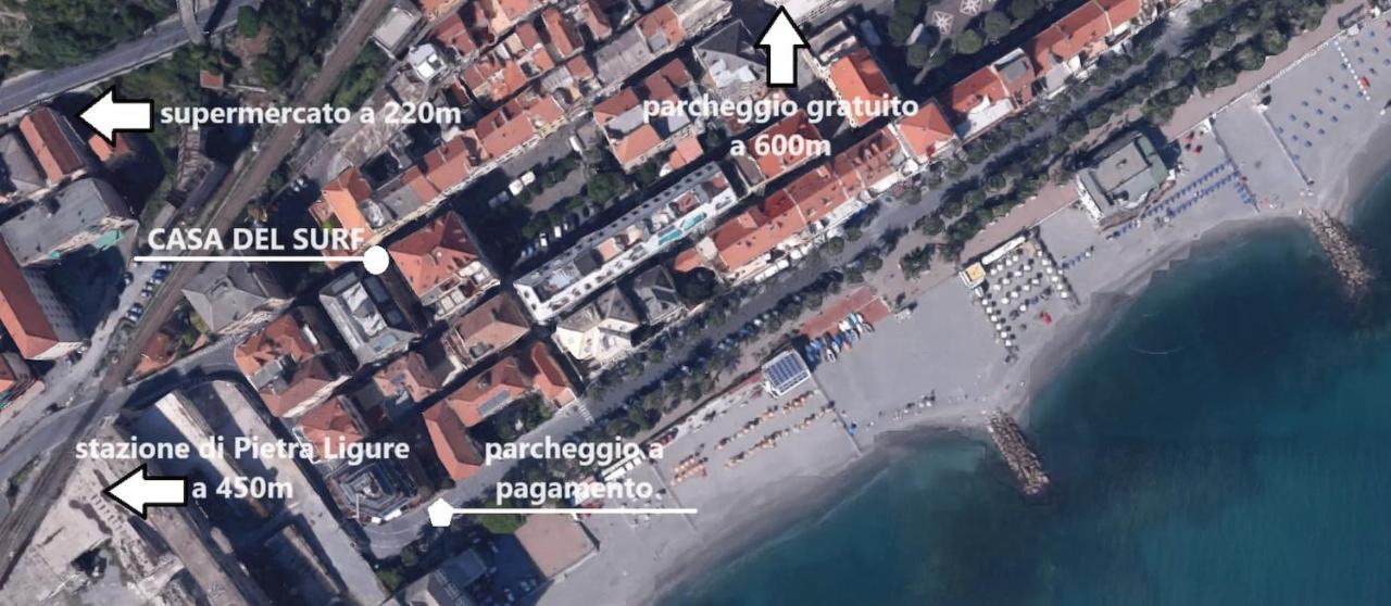 Apartament Casa Del Surf - By Ligooria Pietra Ligure Zewnętrze zdjęcie